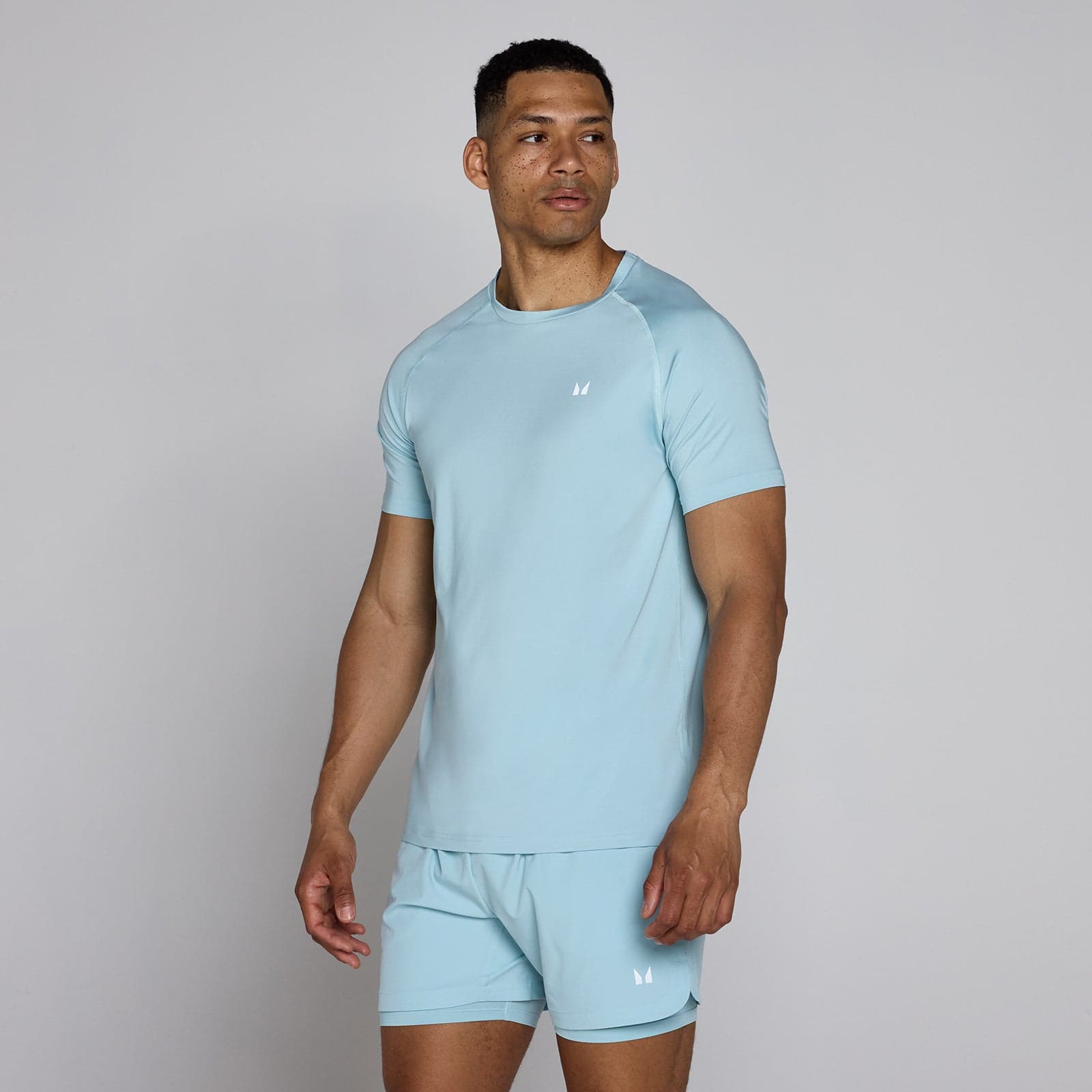 Mp Herren Training Kurzarm-T-Shirt – Eisblau - Xxl