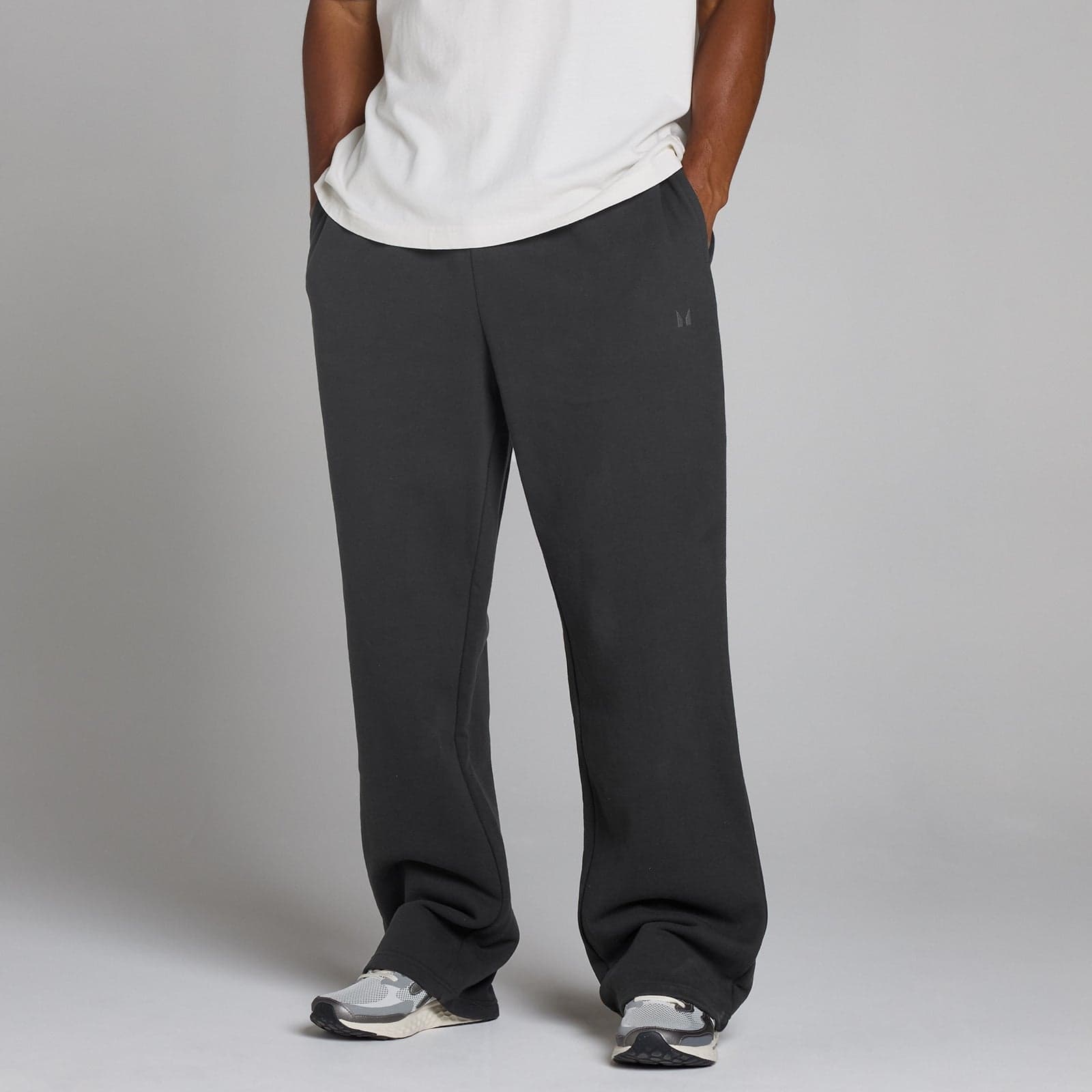 Mp Oversized Loopback Jogginghose Mit Geradem Bein Für Herren - Vintage-Schwarz - L