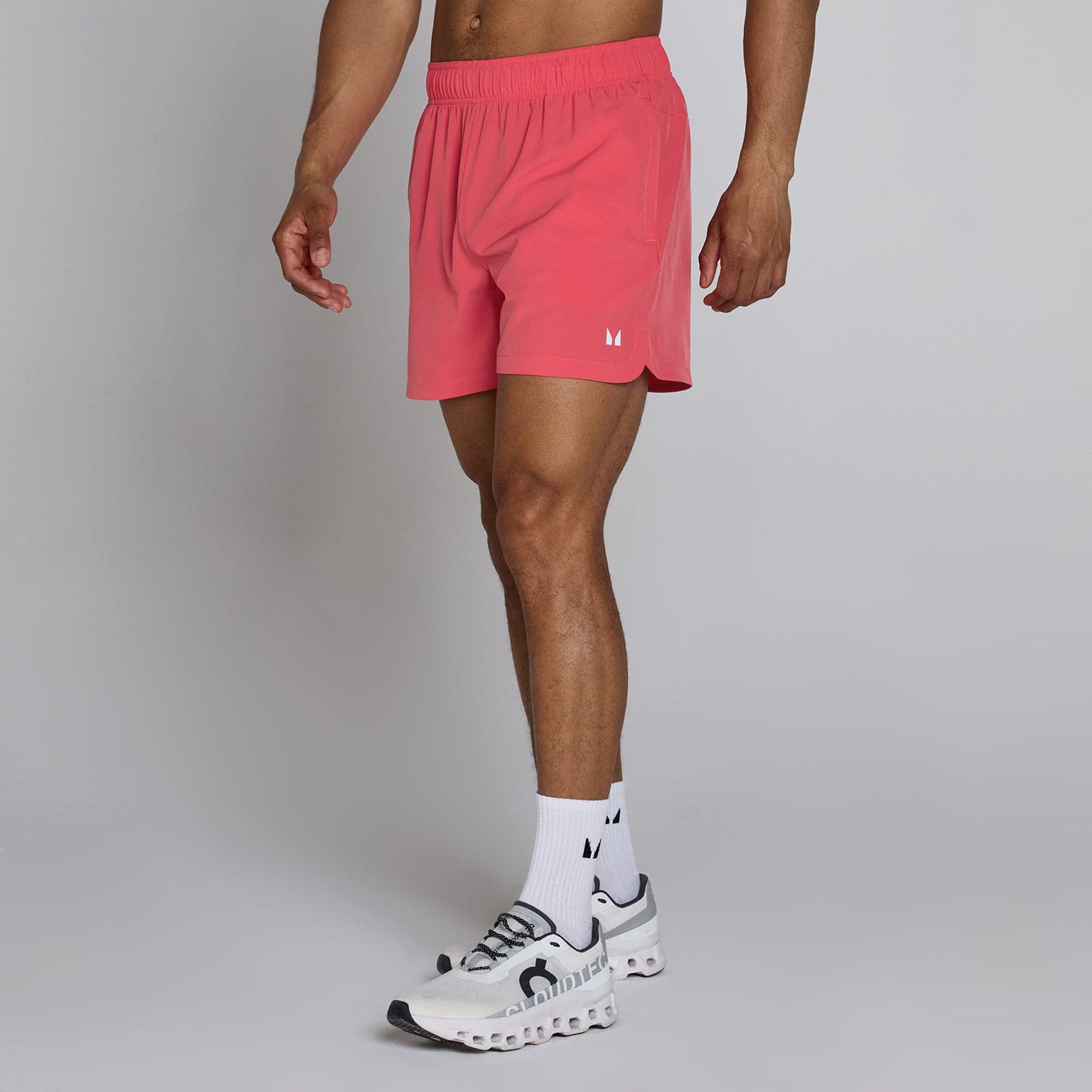 Mp Herren Training Gewebte Shorts 5 - Court Red - Xl
