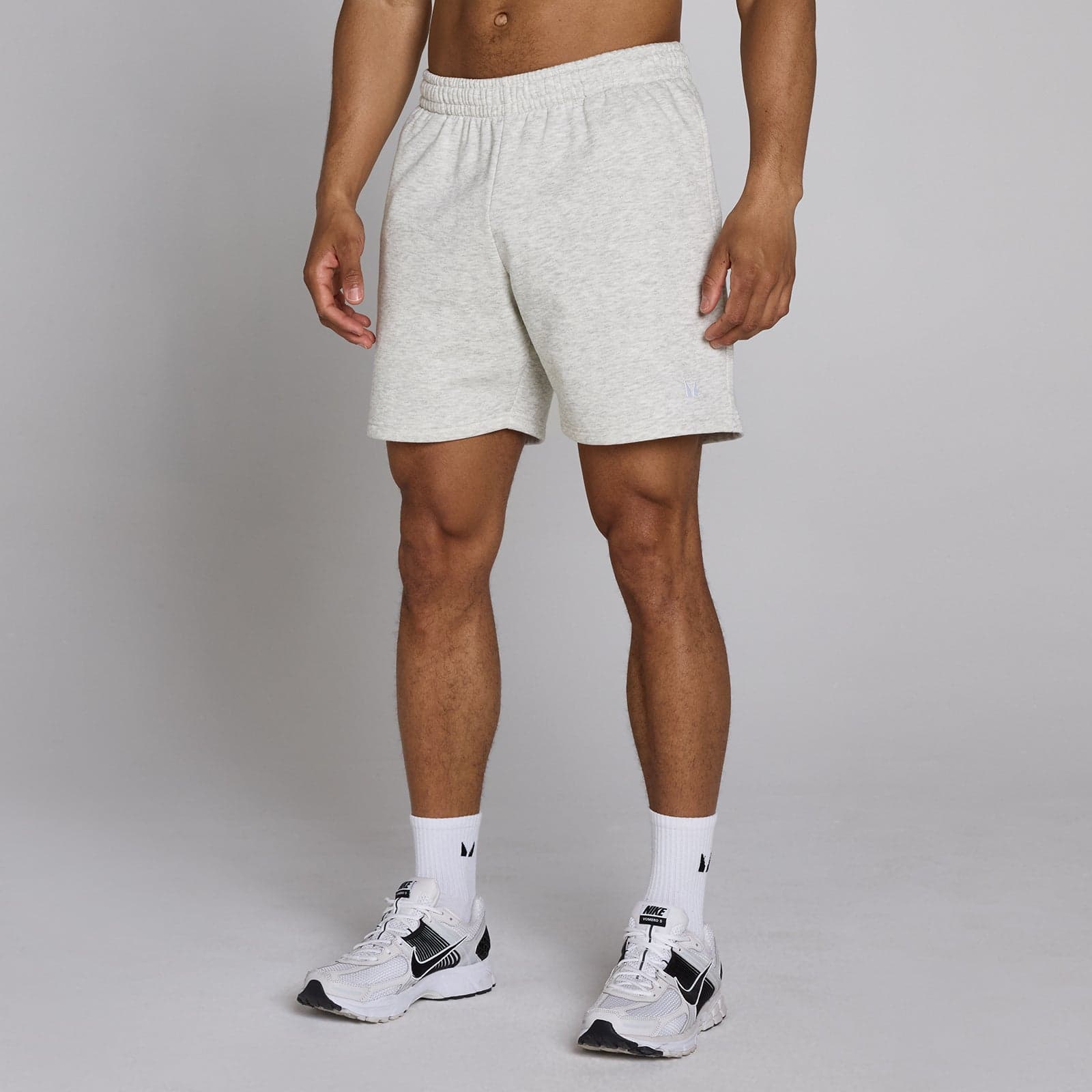 Mp Men'S Rest Day 7  Sweat Short - Light Grey Marl - S