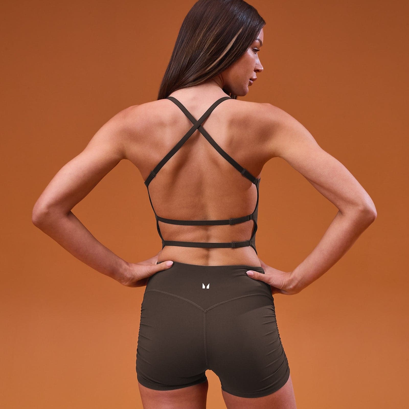 Mp Damen Tempo Open Back Vest – Kakao - M