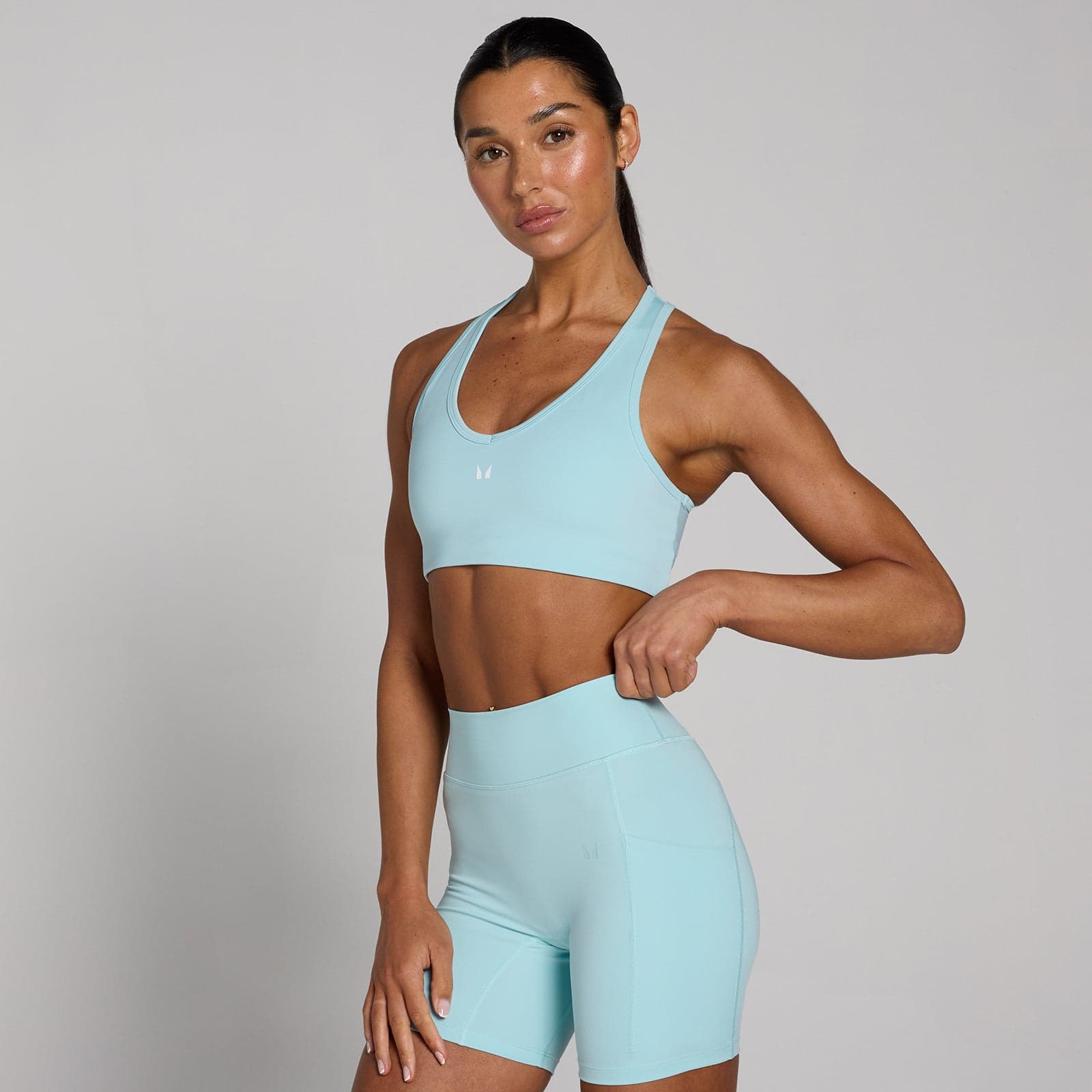 Mp Damen Training Sport-Bh Mit Racerback – Ice - M
