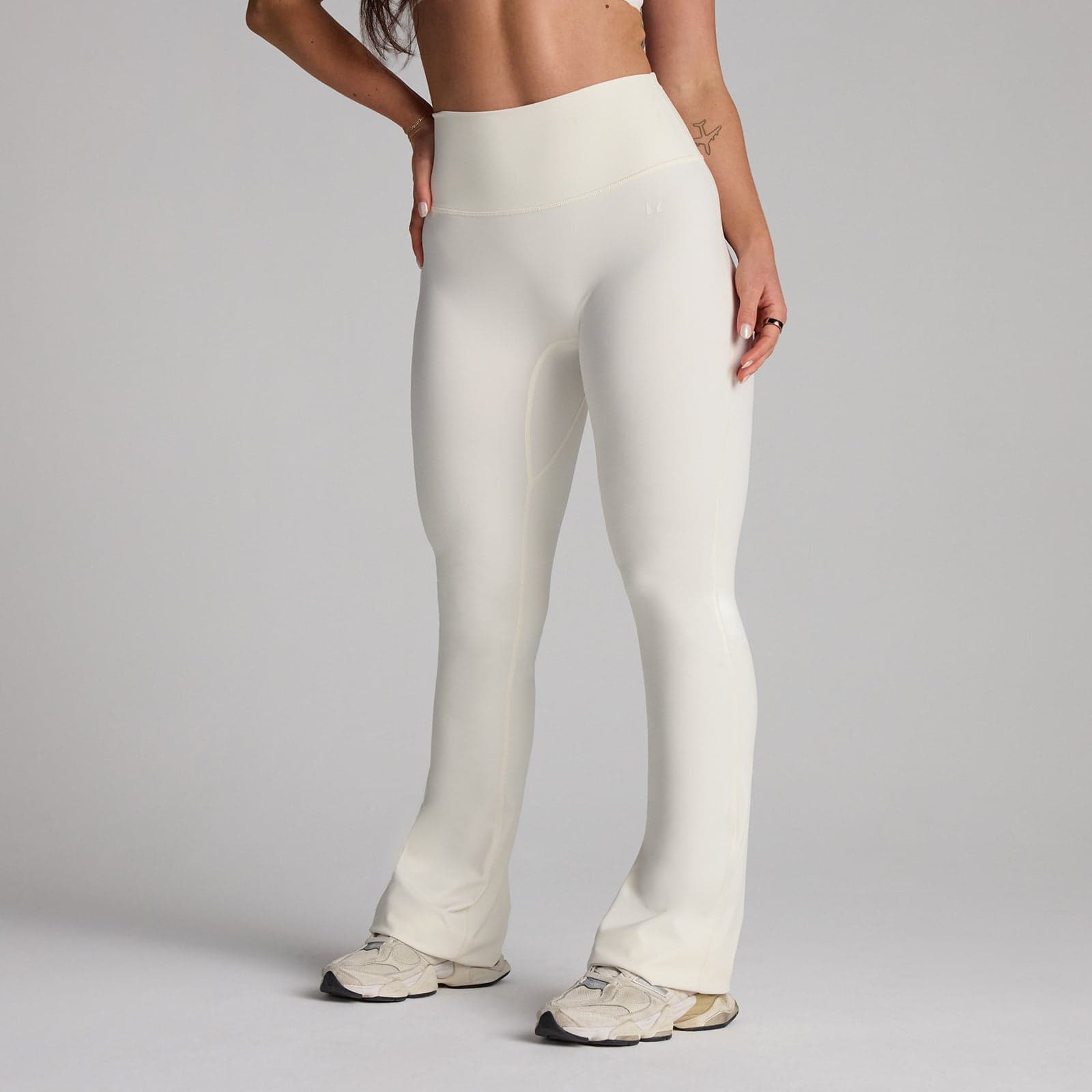 Mp Damen Tempo Flared Leggings – Coconut - Xxl