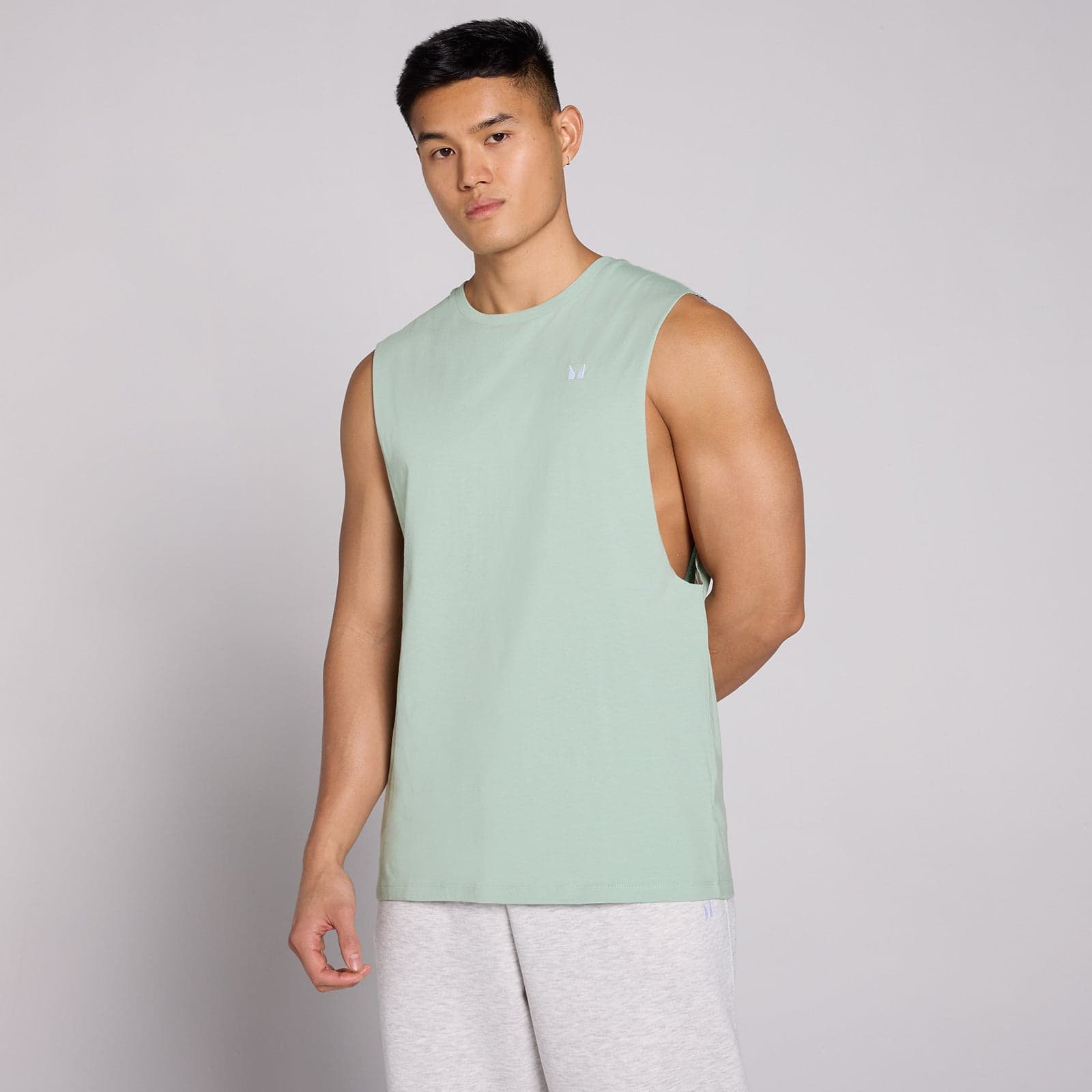 Mp Herren Rest Day Tank Top - Eucalyptus - Xxxl
