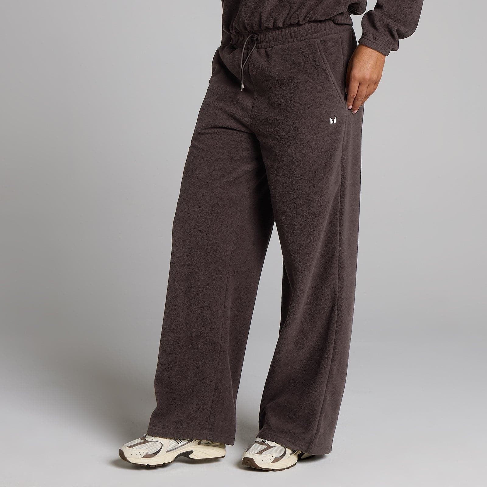 Mp Damen Fleece-Jogginghose In Gerader Passform - Kakao - S