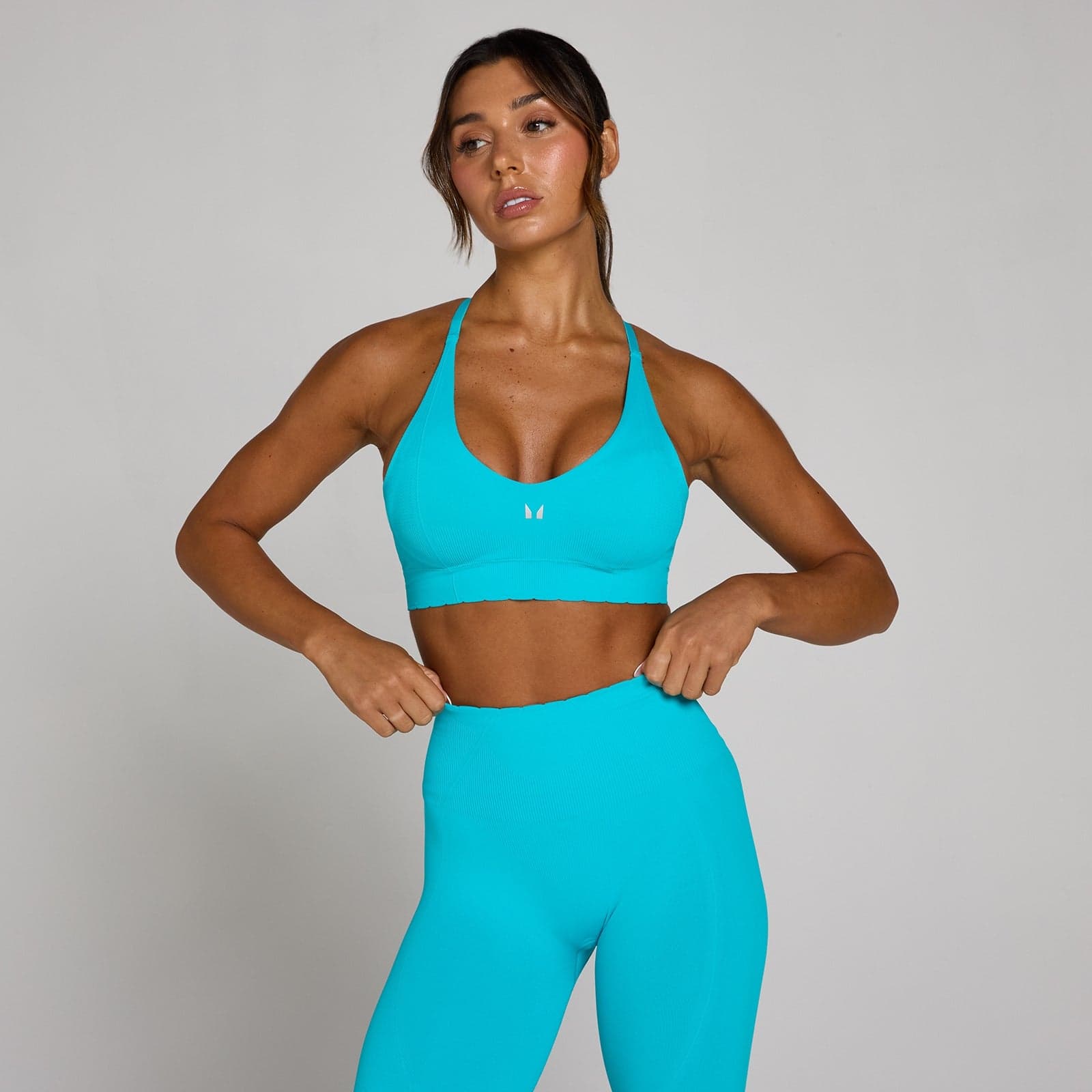 Mp Damen Tempo Ultra Seamless Sport-Bh - Electric Blue - Xs