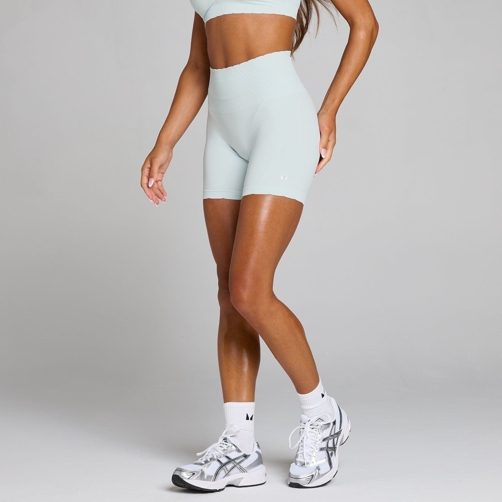 Mp Damen Tempo Ultra Seamless Radlerhose - Blue Aura - L