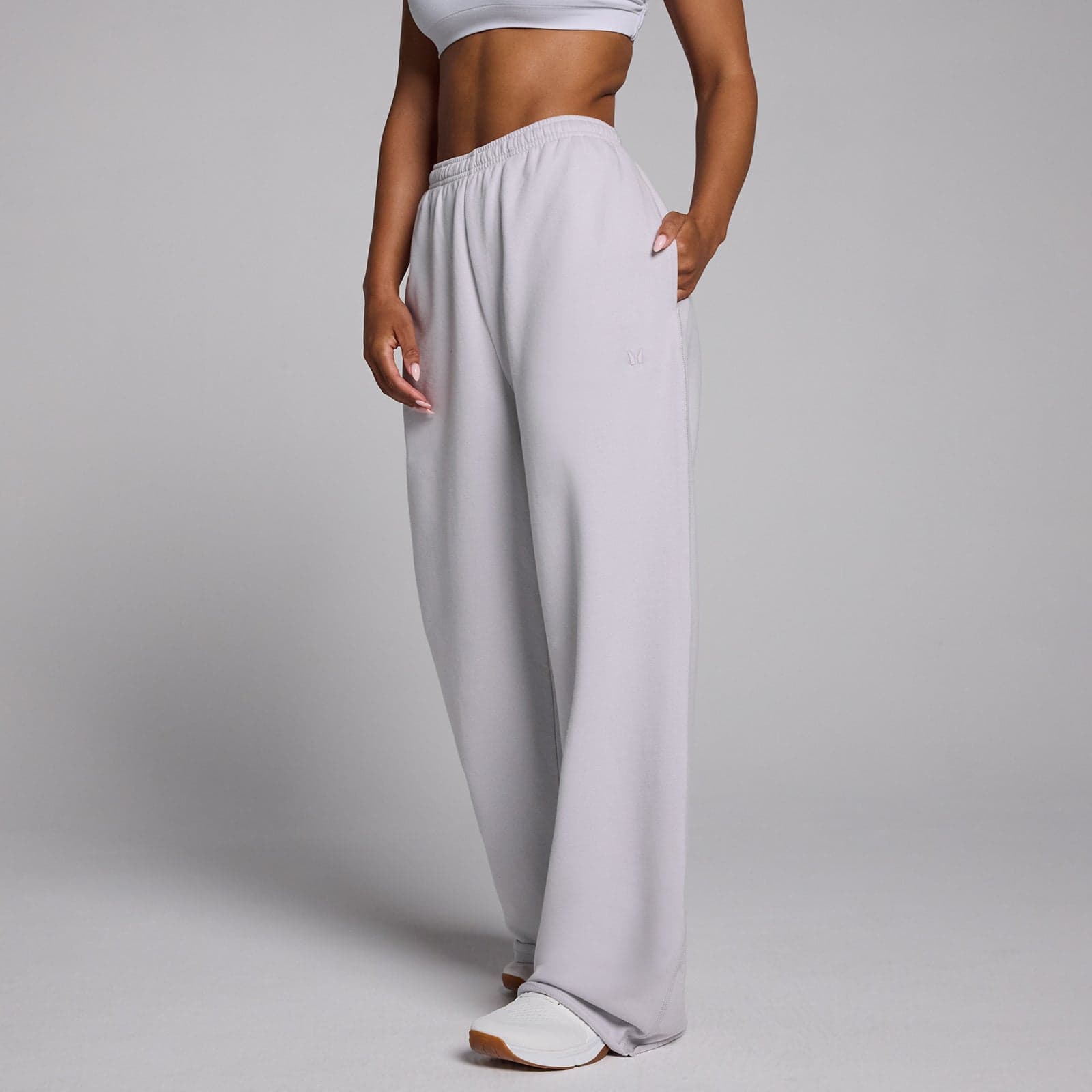 Mp Damen Lifestyle Jogginghose Mit Geradem Bein - Chalk Dust - S