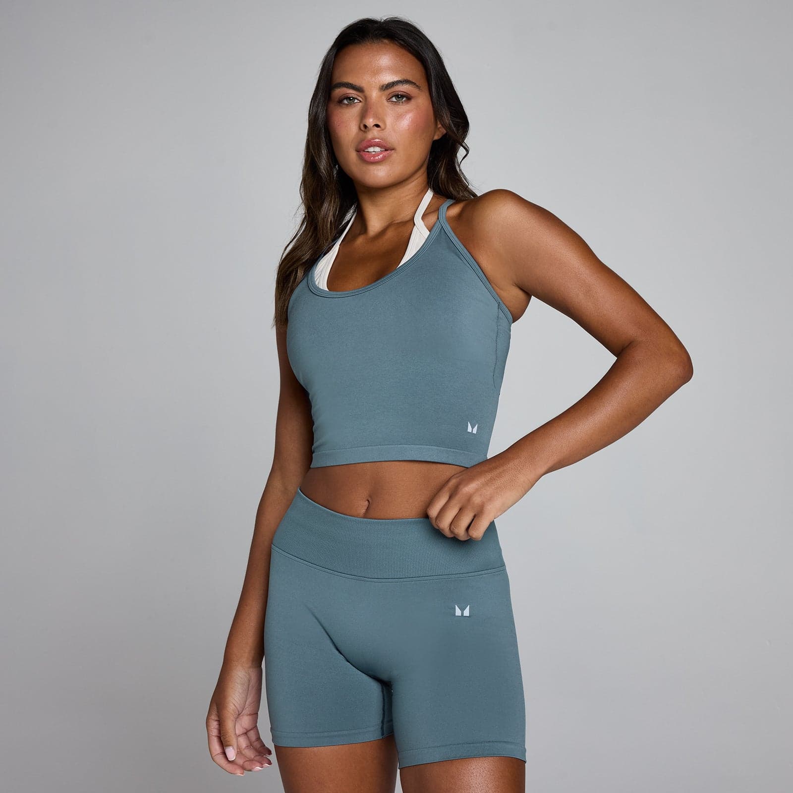 Mp Nahtloses Damen Layering-Tank-Top – Midnight Slate - Xl