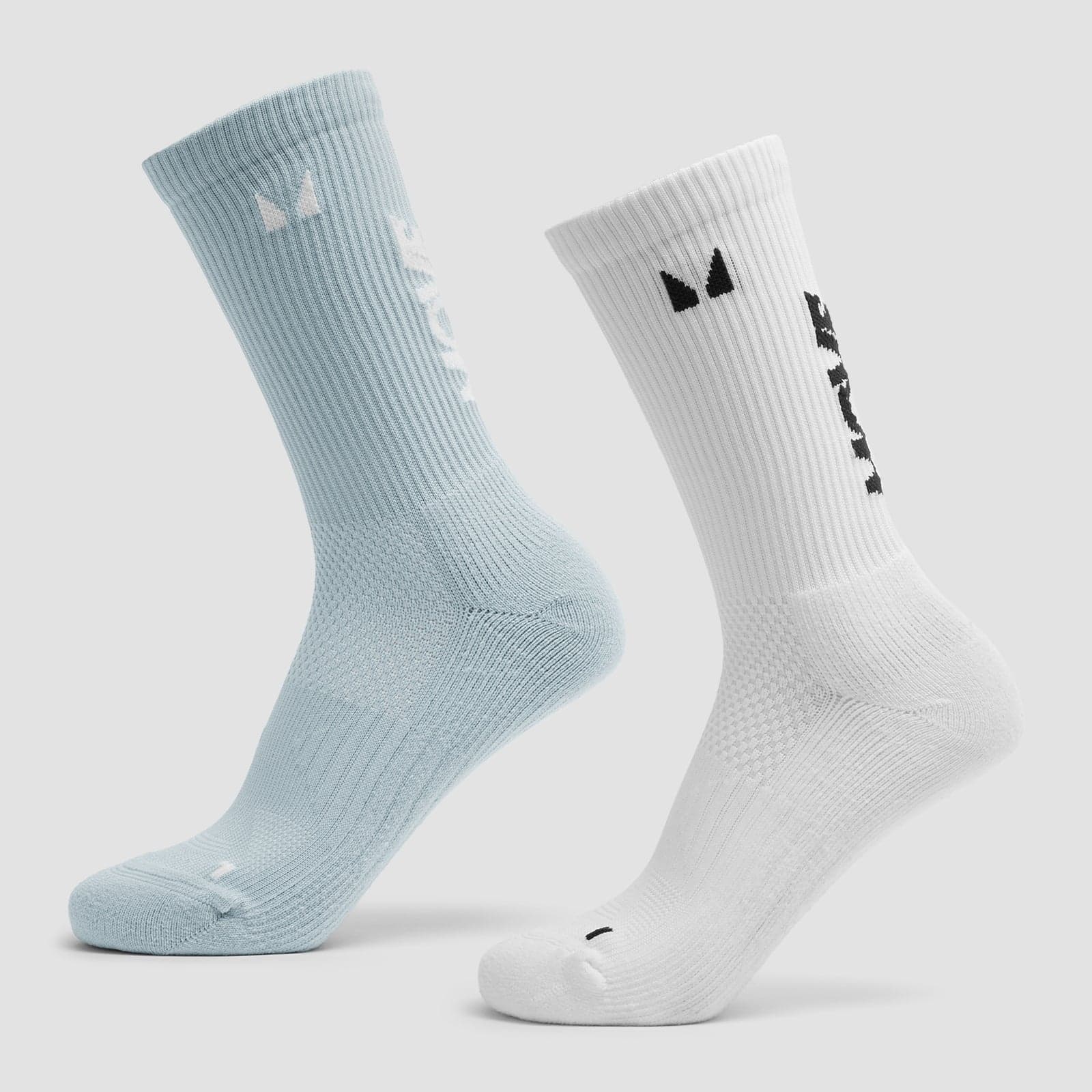 Mp Move Club Laufsocken (2er-Pack) - Hellblau/Weiß - Uk 2-5