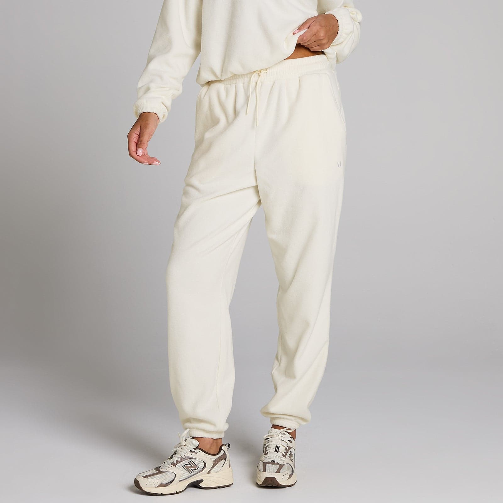 Mp Damen Fleece-Jogginghose - Perlmutt - M