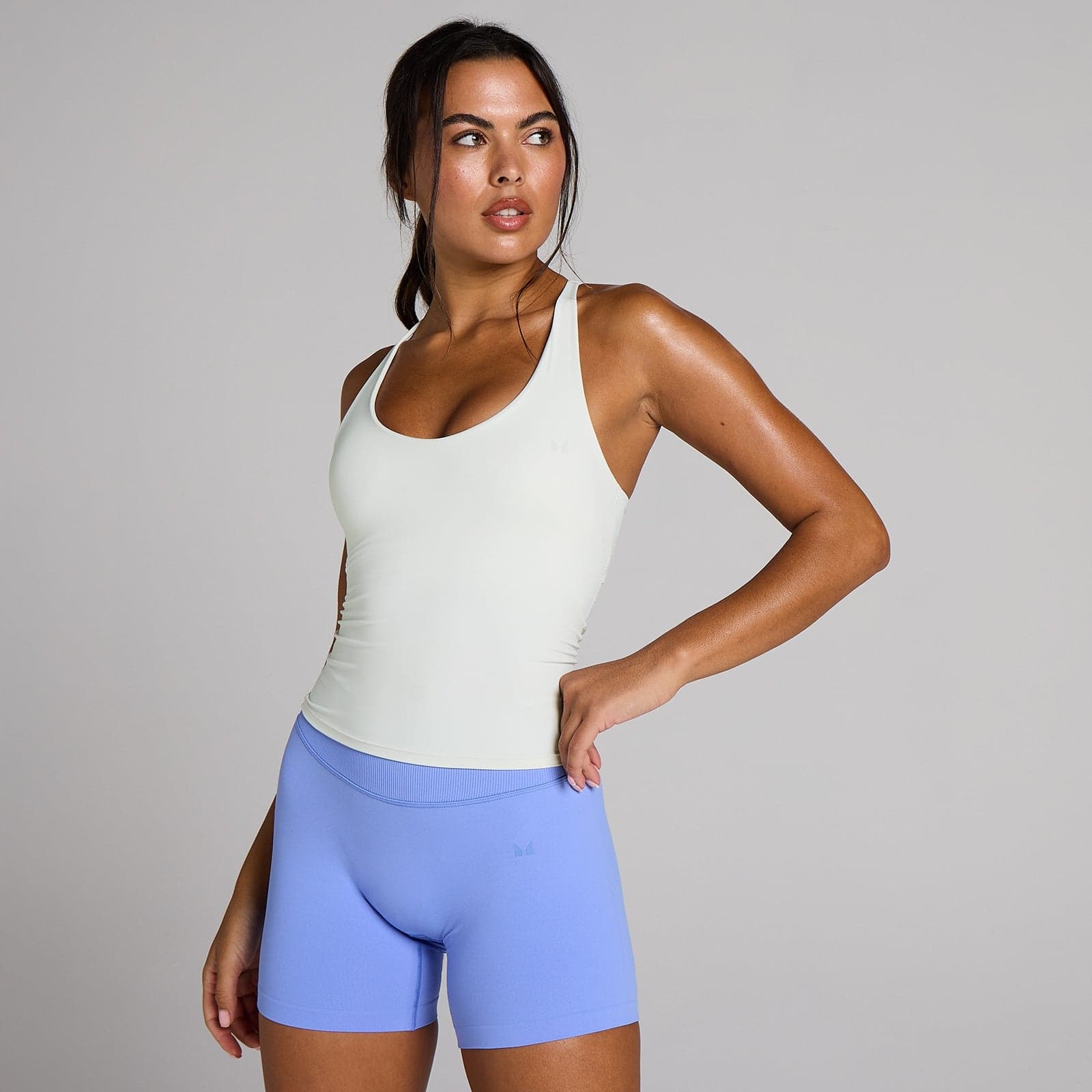 Mp Damen Tempo Twist-Back Tanktop - Optisches Weiß - L