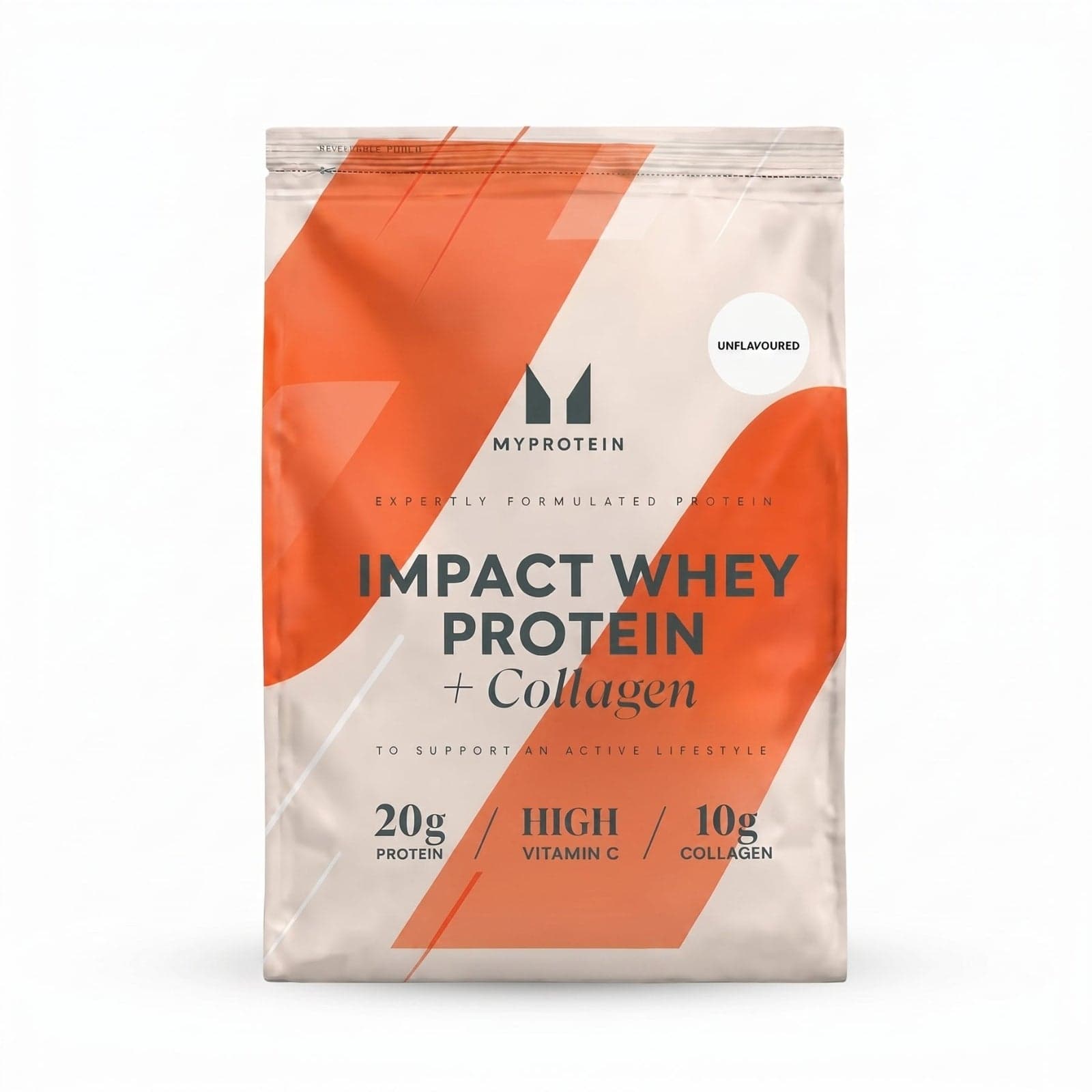 Impact Whey Protein - 345g -15portionen - Unflavoured (+Collagen)