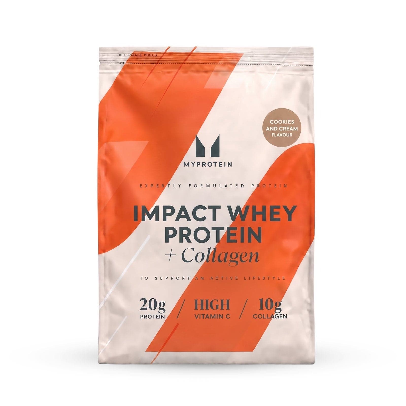 Impact Whey Protein + Kollagen - 750g - 30portionen - Cookies & Cream
