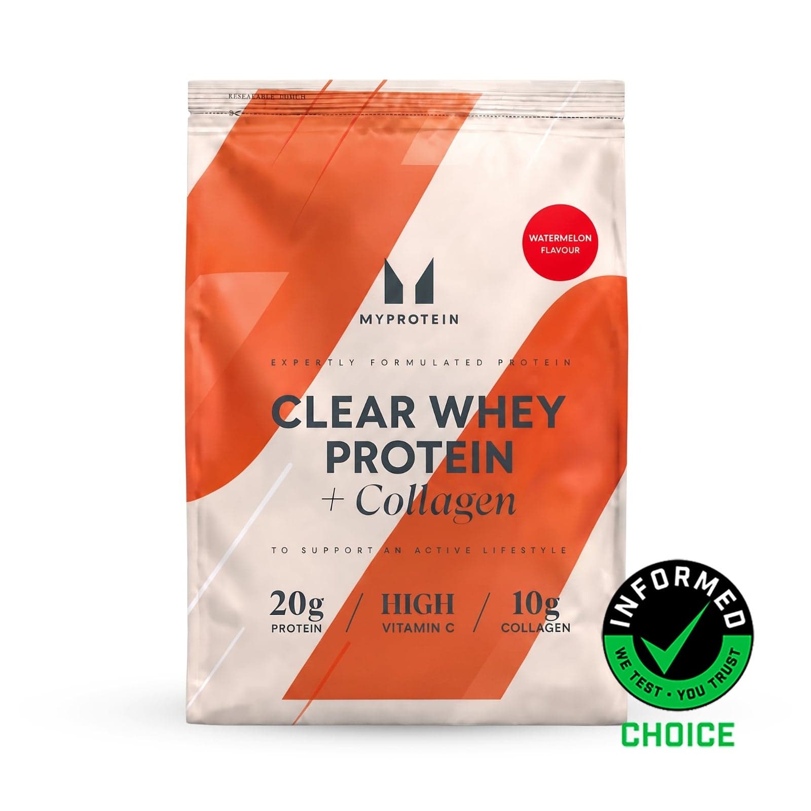 Clear Protein | Whey & Collagen - 960g - 40portionen - Wassermelone