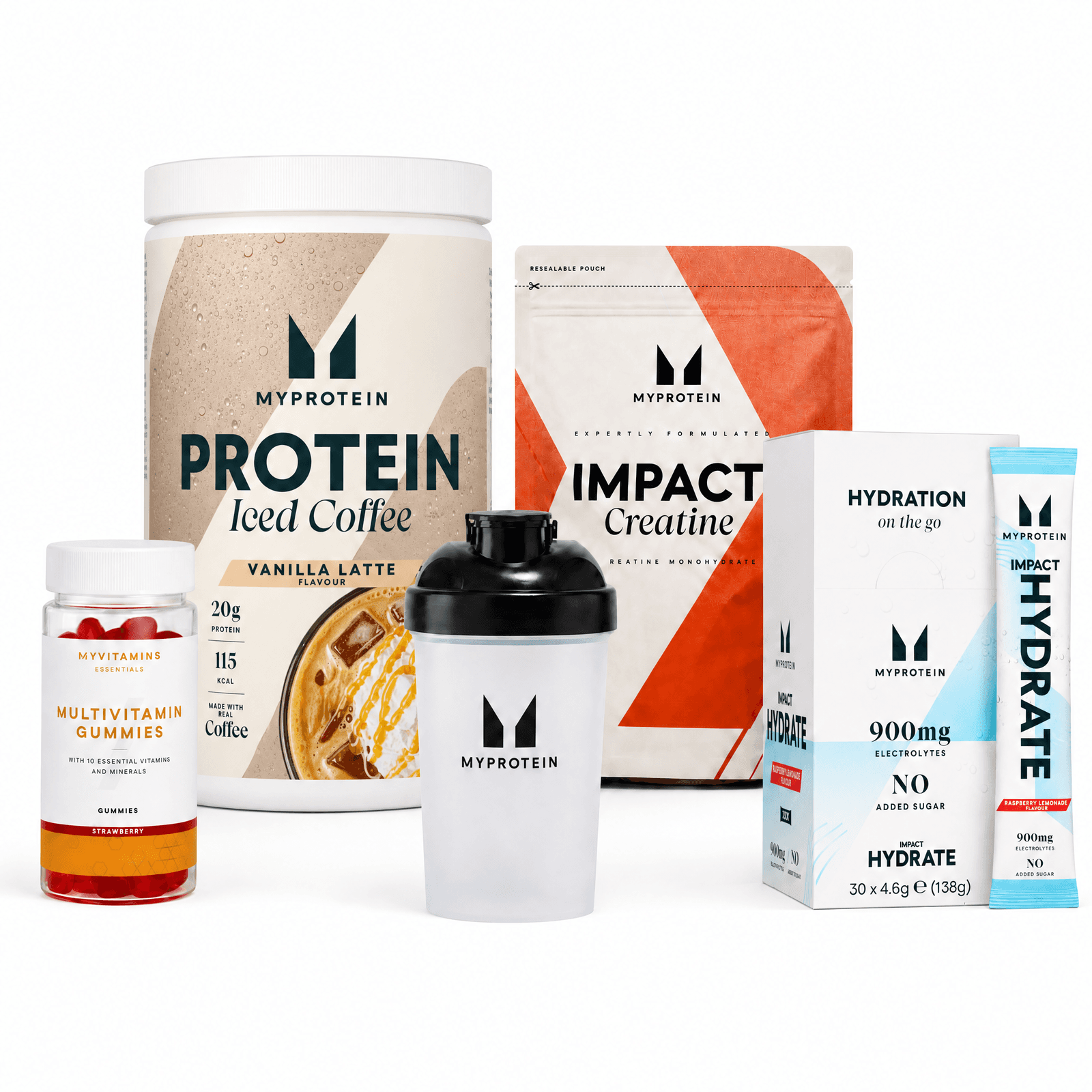 Impact Week Coffee Bundle - Raspberry Lemonade - 20portionen - Iced Vanilla Latte