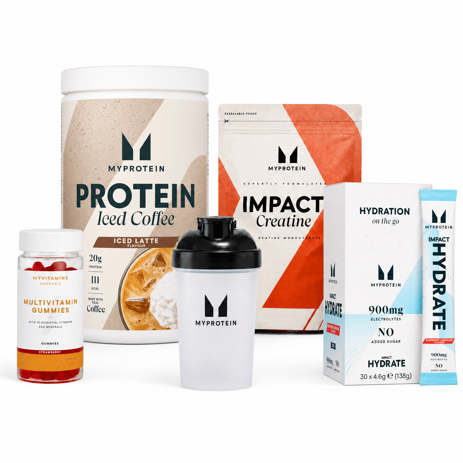 Impact Week Coffee Bundle - Raspberry Lemonade - 20portionen - Iced Latte