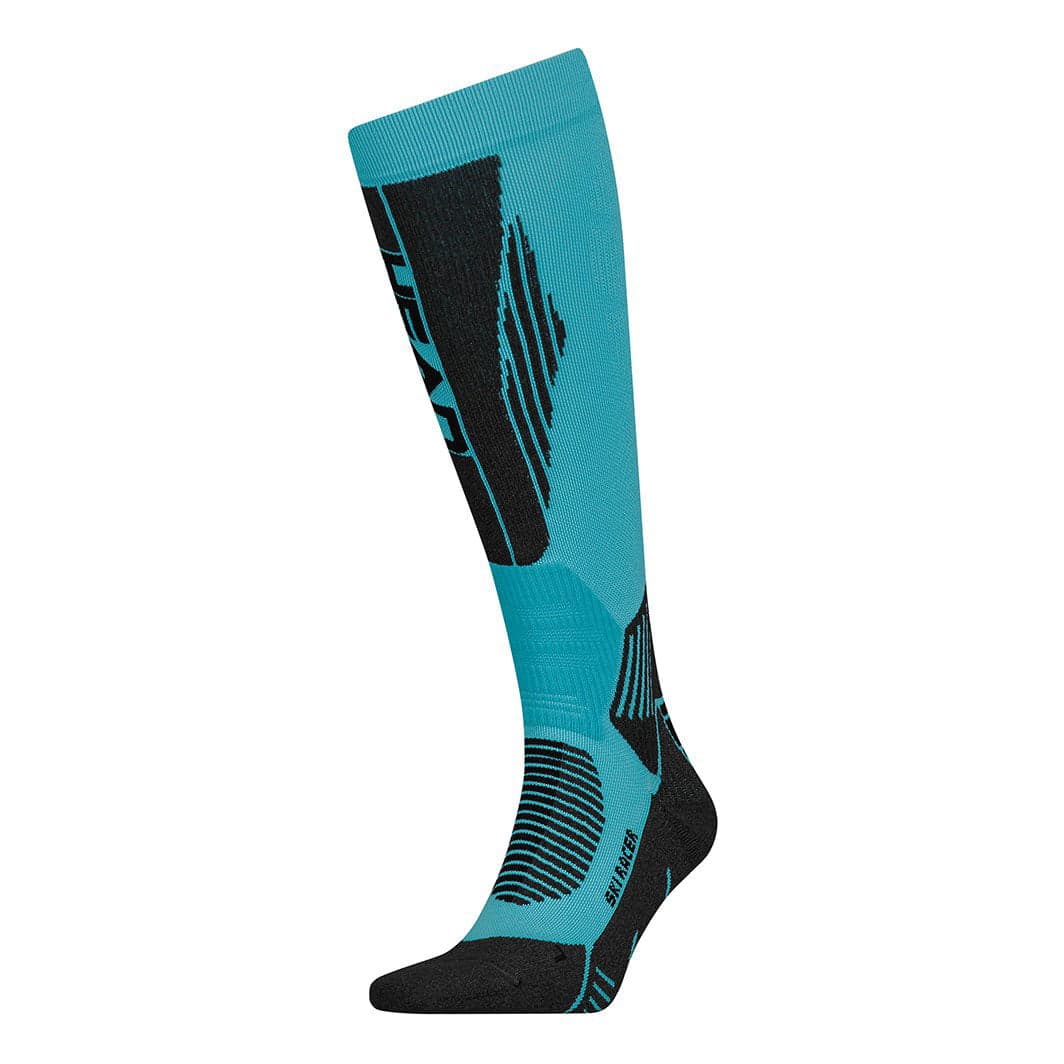 Unisex Leistungs-Ski-Socken – Grau – 39-42