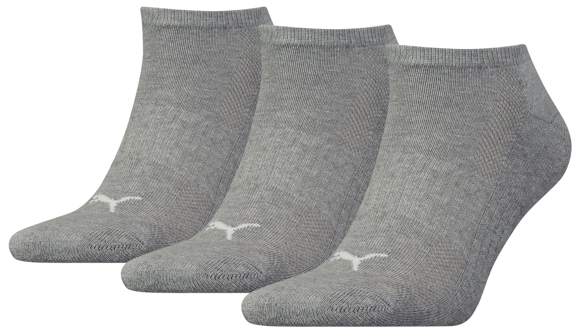 Sneakersocken Mit Frotteesohle 2024 – Mittelgrau – 35-38