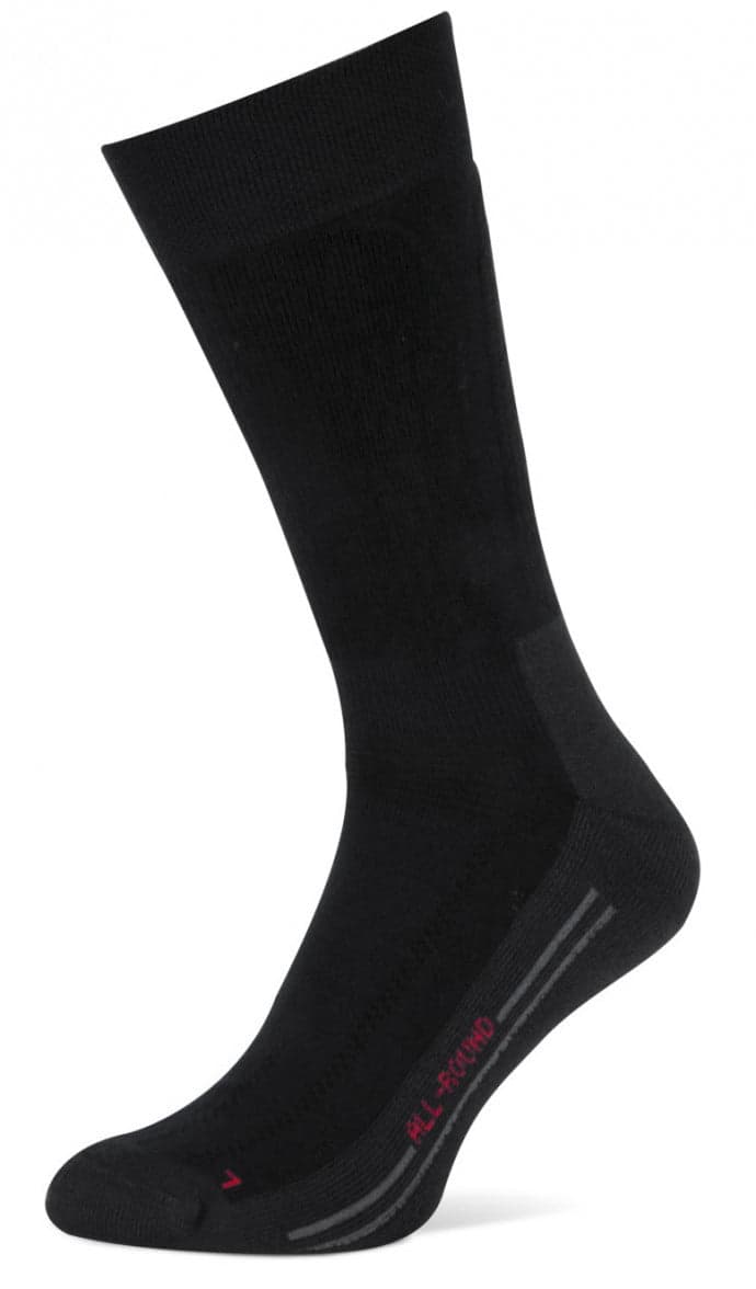 Wandersocken All Round – Schwarz – 39-42