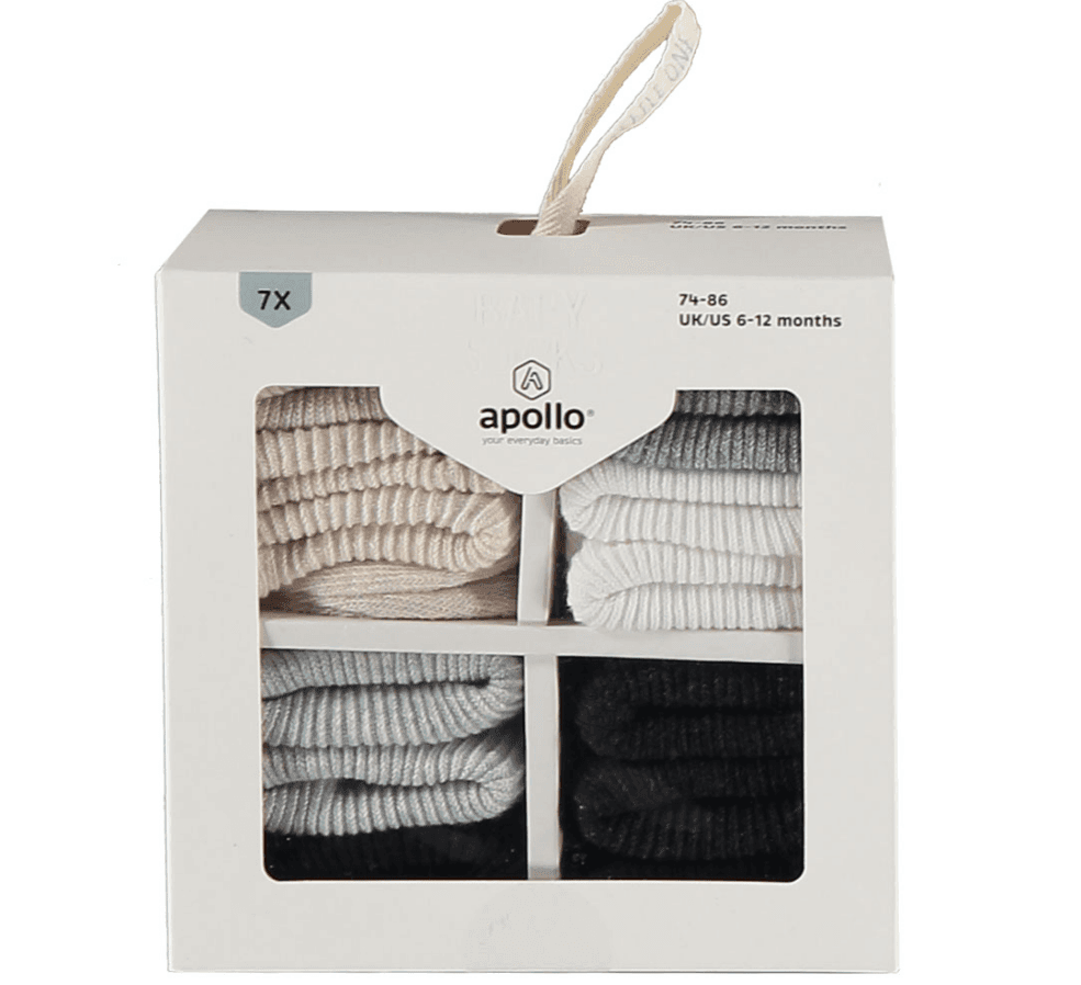 Babysocken Aus Baumwolle – Beige – 56-68