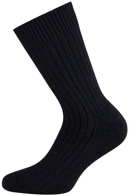 Wollsocken Mit Einer Frotteesohle – Marine – 39-42