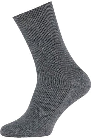 Wollherensocken Mit Frotteesohle – Hellblau – 39-42