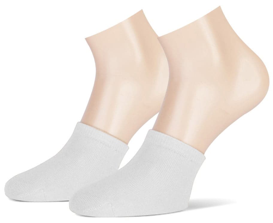 Baumwollsocken Für Teenager – Weiß
