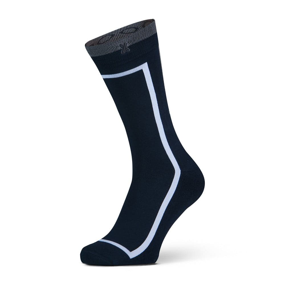 Herren Socken Essential Graphics Print – Marine Weiß – 43-46