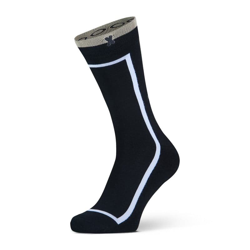 Herren Socken Essential Graphics Print – Schwarz – 39-42