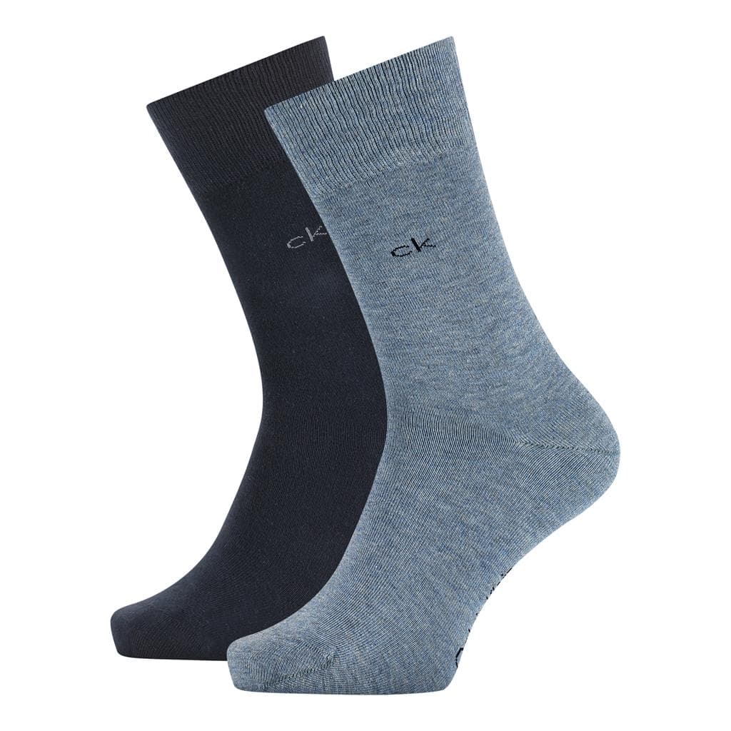 Klassische Baumwoll-Herrensocken – Denim-Kombination – 39-42