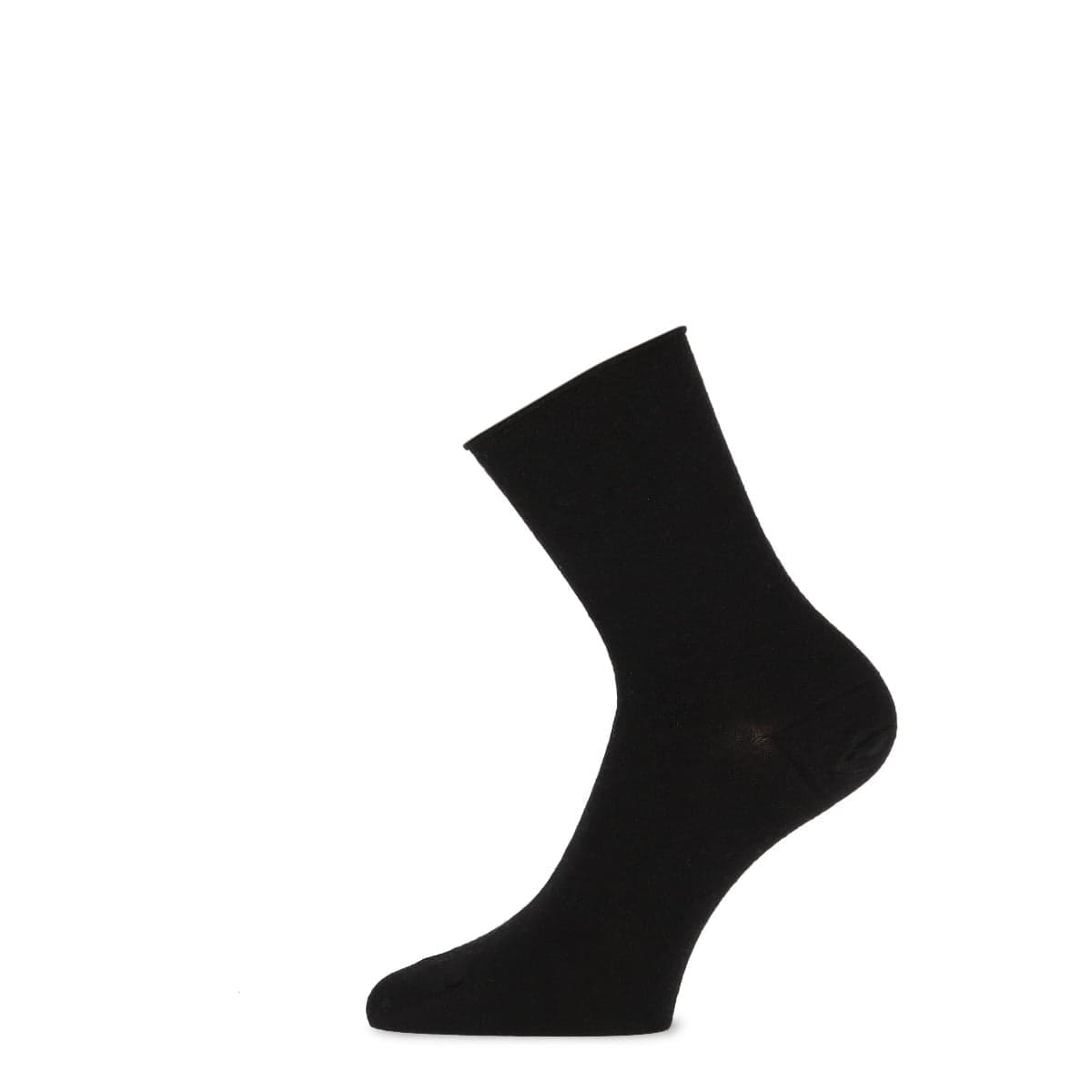 Feine Damensocken Mit Kaschmir – Schwarz – 39-42
