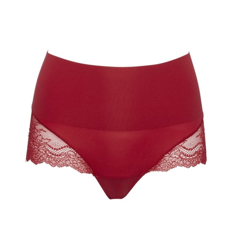 Spanxsupersmooth™ Undie-Tectable® Korrigierender Hipster Mit Spitze – Pop Red – M