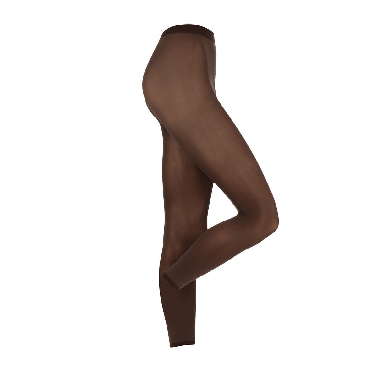 70 Denier Leggings Opak – Tabak – S-M