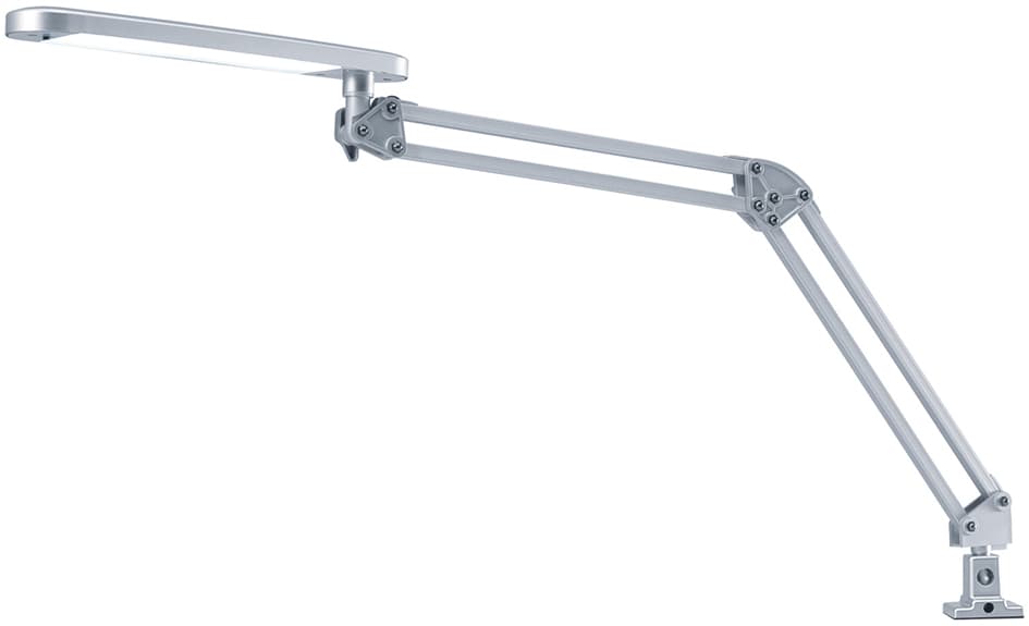 Hansa Led-Tischleuchte 4 Stars, Mit Klemme, Silber