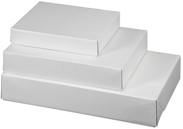 Smartboxpro E-Commerce Stülpschachtel, Klein, Weiß