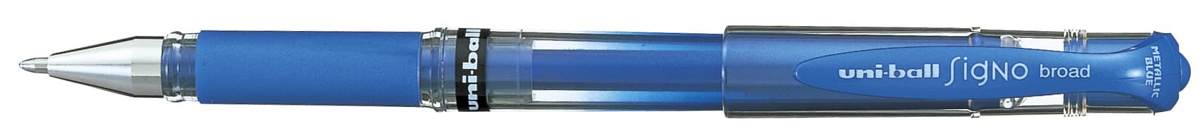 Uni-Ball Gel-Tintenroller Signo Broad Um153, Metallic-