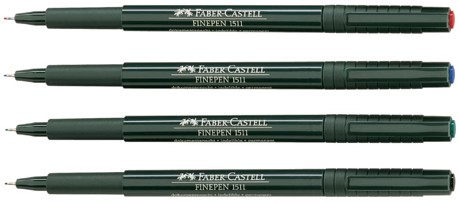 Faber-Castell Tintenfeinschreiber Finepen 1511, Grün