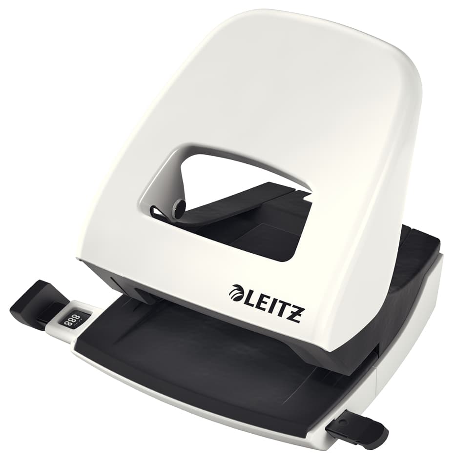 Leitz Locher Nexxt Wow 5008, Perlweiß, Im Karton