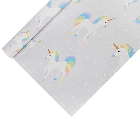 Papstar Motiv-Tischdecke , Unicorn, , Lackiert
