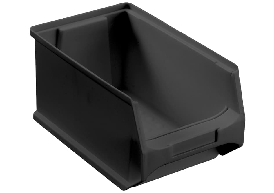 Allit Sichtlagerkasten Profiplus Gripbox 3, Esd, Schwarz