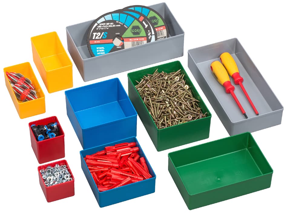 Allit Einsatzbox Europlus Insert 45/1, Größe: 1, Rot