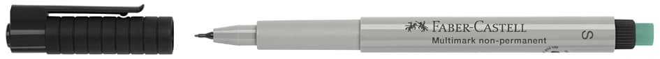 Faber-Castell Nonpermanent-Marker Multimark S, Schwarz