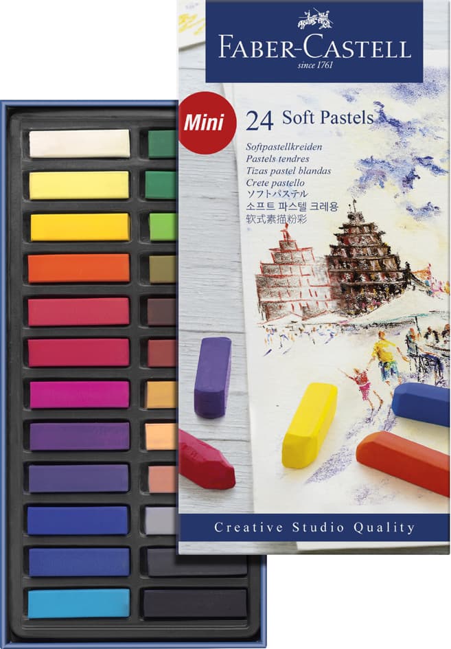 Faber-Castell Softpastellkreiden Creative Studio, 48er Etui