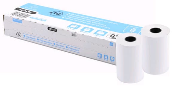 Exacompta Thermorollen Für Kassensysteme, 57 Mm X 76 M