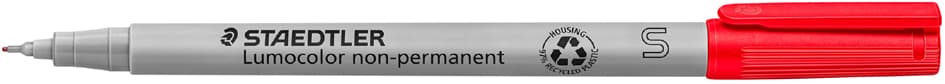 Staedtler Lumocolor Nonpermanent-Marker 311s, Rot
