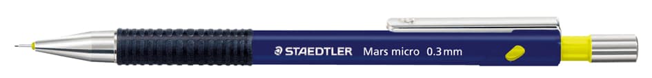 Staedtler Druckbleistift Mars Micro, Blau, 0,3 Mm