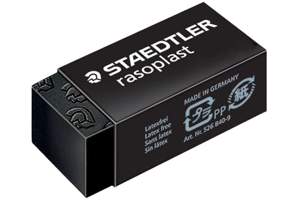 Staedtler Kunststoff-Radierer Rasoplast B30, Weiß