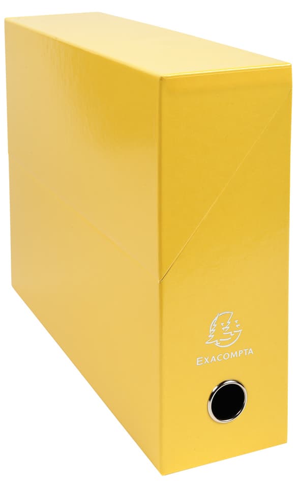 Exacompta Archivbox Iderama, Karton, 90 Mm, Gelb