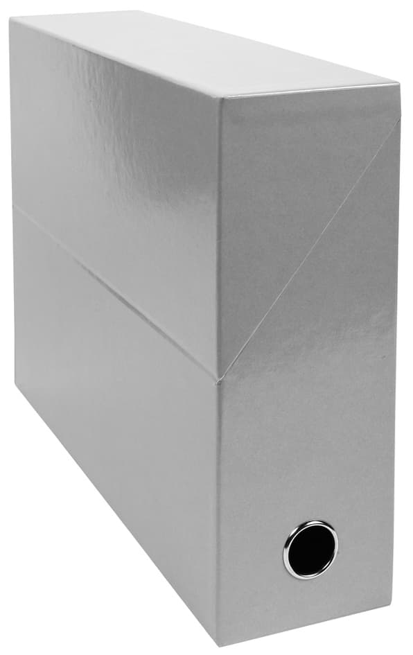 Exacompta Archivbox Iderama, Karton, 90 Mm, Grau